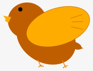 Brown Bird Orange Legs 2 Svg Clip Arts 600 X 460 Px