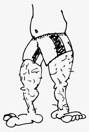 This Free Icons Png Design Of Legs With Swimshorts