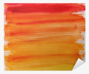 Gradient Watercolor Background In Warm Colors Poster - Painting