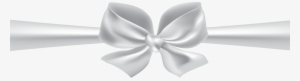 White Bow Clip Art Image Gallery Yopriceville High - Satin