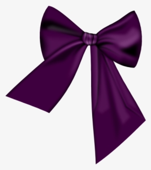 Purple Bow Png