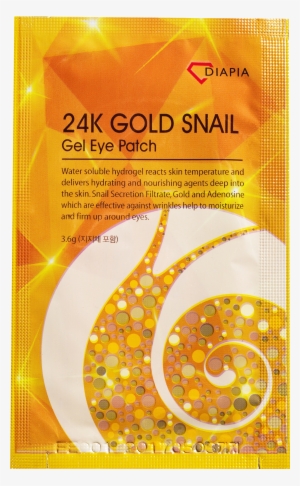 [diapia] 24k Gold Snail Firming Gel Eye Patch - Маска Для Кожи Вокруг Глаз Diapia 24k Gold Snail Gel