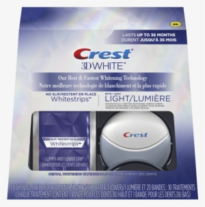Crest Whitestrips - Crest 3d White Whitestrips With Light