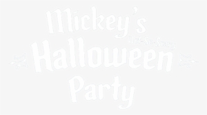 Mickey's Not So Scary Halloween Party Logo - Mickey's Halloween Party Logo
