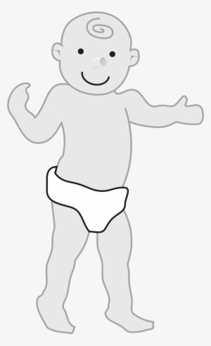 Clipart - Walking Baby Clipart Png