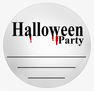 And Halloween Party Rosette Center
