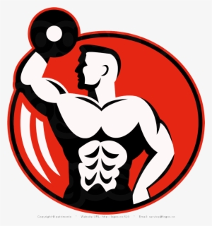 Bodybuilder Free Vector Logo - Bodybuilders Images Clip Art