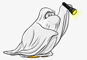 Club Penguin Celebrates Halloween With A Party - Club Penguin Island Ghost Costume
