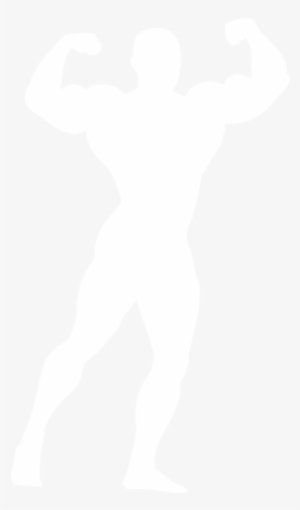 Bodybuilding White Png
