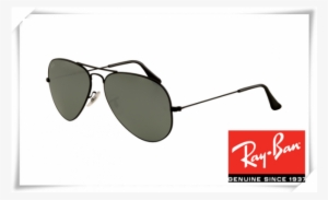 Ray Ban Aviador Óculos De Armação Preta Lente Verde - Ray-ban Aviator Gradient Black, Gray Lenses - Rb3025