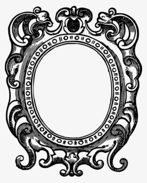 Border Frame Free Vector Graphic On Pixabay - Ornate Frame Vector Png