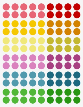 Different Color Dots - Circles With Different Colors