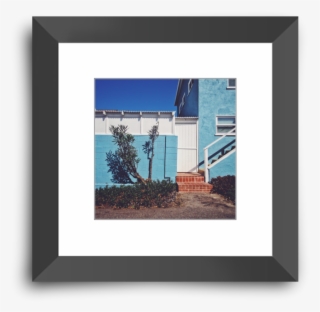 Blue Blocker Glossy Print - Picture Frame