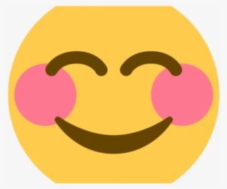 Blushing Emoji Clipart Hopeful - Blush Emoji