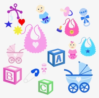 Download Png File - Baby Bottle And Pacifier Clipart