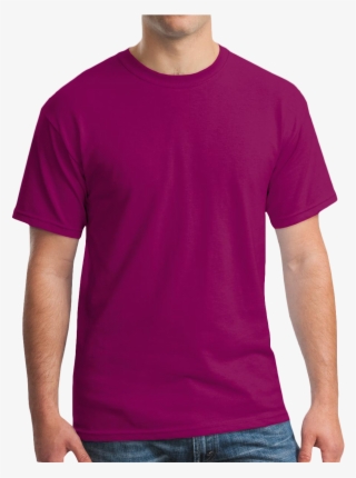 - Heavy Cotton 100% Cotton T Shirt Jmh Graphics - Blue Corner Shirt Maroon