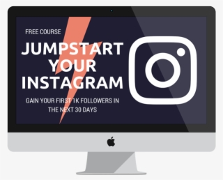 Enroll In This Free Instagram Course & Gain Your First - Computer Monitor