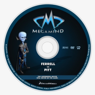 Megamind Dvd Disc Image - Megamind