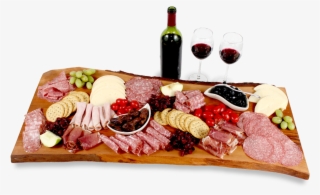 Presentation Platter With Display Food Canadian Cheese - Pepperoni