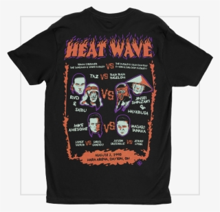 Heat Wave 98' Event Package - Ecw Heatwave 98 Shirt