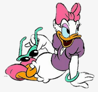 Daisy Duck Laying Down