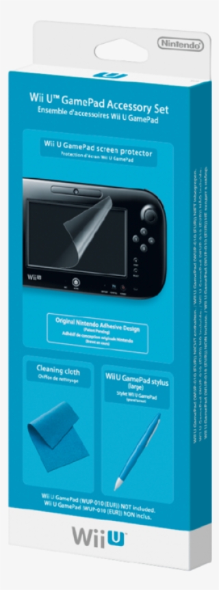Gamepad Accessory Set Wii U - Wii U Gamepad Screen Protector