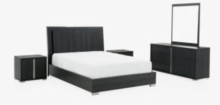 Image For Black Bedroom Set - Bed Frame