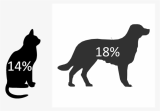Allergy-stats - Black Cat Silhouette White Background