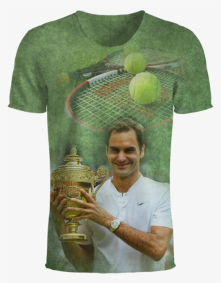 Federer Tennis 3d T-shirt - Active Shirt