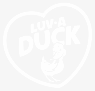 Lua A Duck Logo White - Emblem