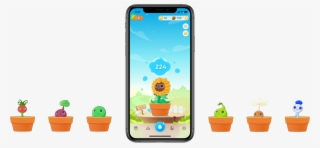 Every Day You Can Collect And Take Care Of Little Plants - Smartphone