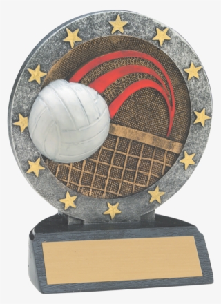 4 1/2″ Volleyball All Star Resin - Trophy
