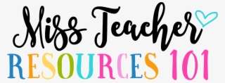 Miss Teacher Resources