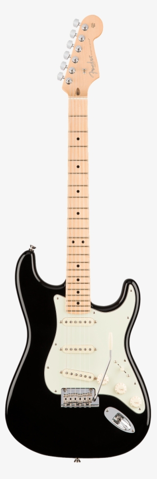 Fender American Professional Stratocaster 2017-2018 - Fender Stratocaster Black Maple