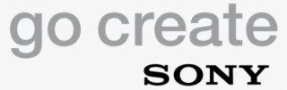 Temporary Go Create Sony Logo Png Transparent & Svg - Sony