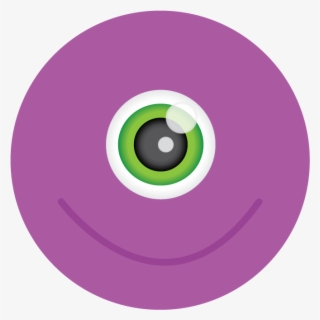 Click Here Hand Icon Png - Purple Monster