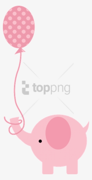 Free Png Pink Baby Shower Elephant Png Image With Transparent - Clip Art Baby Shower Girl
