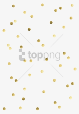 Free Png Gold Confetti Png Png Image With Transparent - Polka Dot