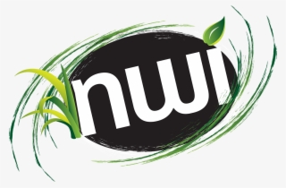 White Nwi Logo With Green And Black - Graphic Design