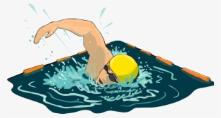 Sliding Swimming Pool Friction Clip Art - Swimming Clip Art