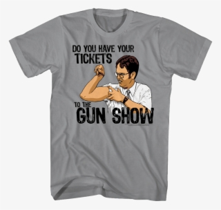 Tickets To The Gun Show The Office T Shirt - Trixie Mattel Puppy Teeth