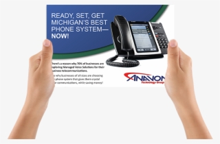 The Best Phone System For Business Is Anavon's Hosted - Business Phone Systems Flyer