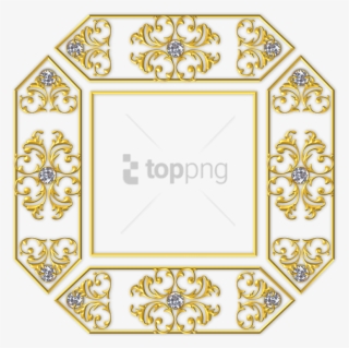 Free Png Square Gold Frame Png Png Image With Transparent - Picture Frame