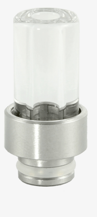 Glass Drip Tip, Short - Cylinder