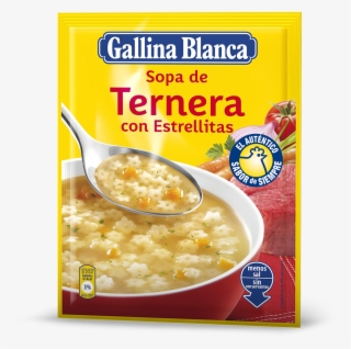Sopa De Ternera Con Estrellitas - Crema De Champiñones Gallina Blanca