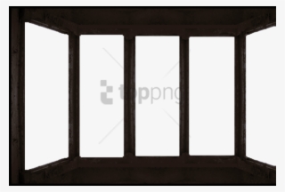 Free Png Glass Frame Png Transparent Png Image With - Black Window Transparent Background