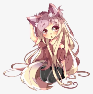 #wolf #werewolf #nejic#anime #aninegirl #kawaii #cute - Kawaii Cute Anime Wolf