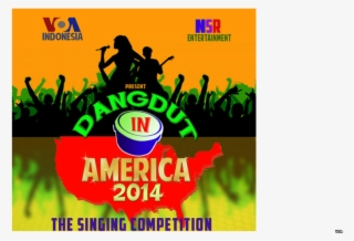 Voa Co-produces Dangdut Singing Competition For Broadcast - Poster