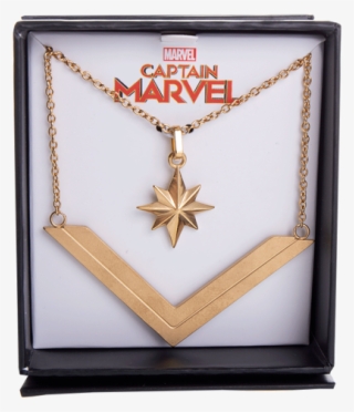 Marvel - Captain Marvel - Tiered Necklace - Emblem