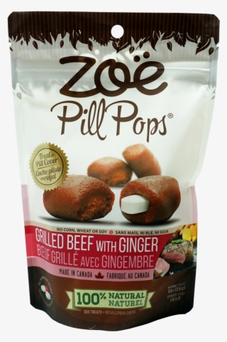 Pill Poops Grilled Beef With Ginger - Zoe Pill Pops
